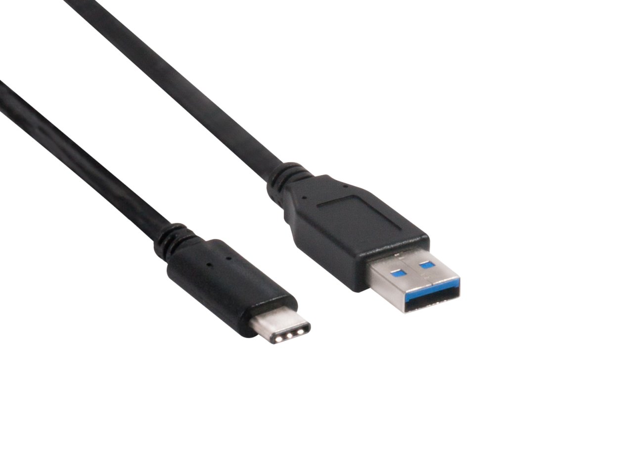 CLUB-3D Kabel USB 3.1 C->A 10Gbps PD 60W, M/M, 1m