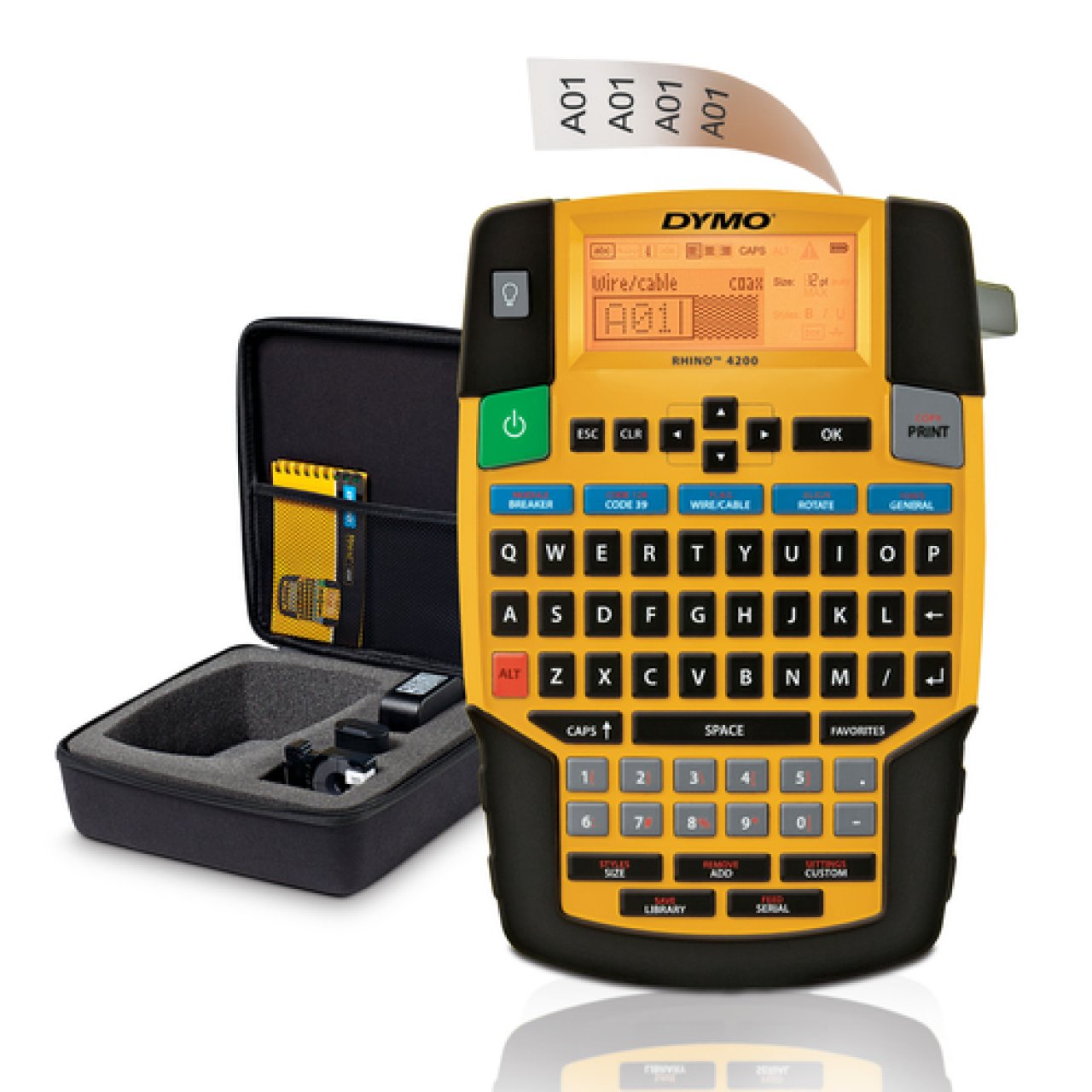 DYMO Rhino 4200 Kofferset QWERTY